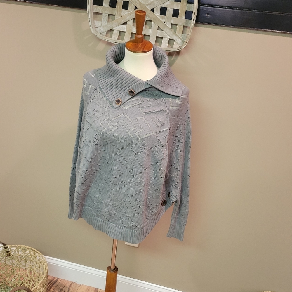 Democracy Poncho with Sleeves